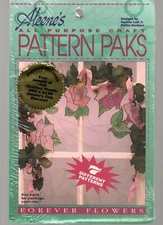 Aleene's Pattern Pak, 7 Patterns, Forever Flowers, All Purpose Craft, Floral Ivy