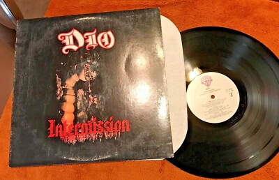 DIO LP INTERMISSION '86 warnerbro black sabbath ronnie james rainbow in the dark