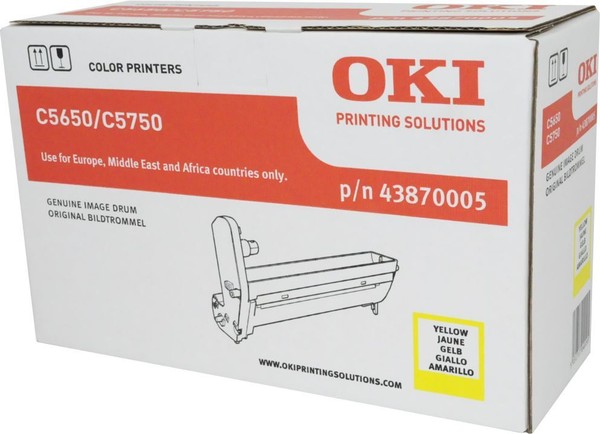 Bildtrommel: Oki 43870005 Yellow FüR Oki C5650, C5750-image