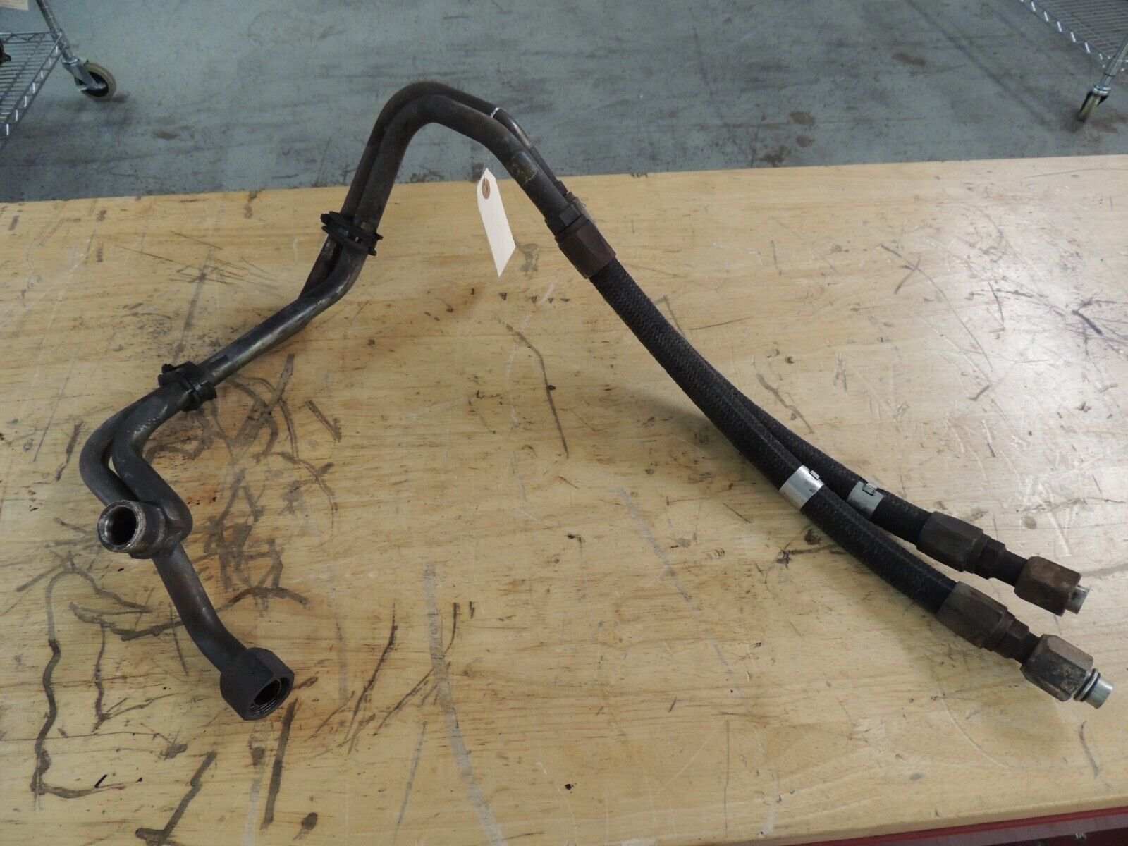 93 Bentley Brooklands/Rolls Oil Cooler Hose/Pipe Feed/Return UE74496 UE73820