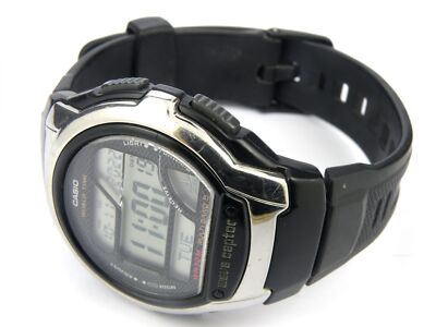 Mens Casio WV-58U Wave Ceptor Chrono - 50m