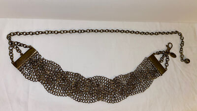Chunky Gold Chain Belt Adjustable 42\