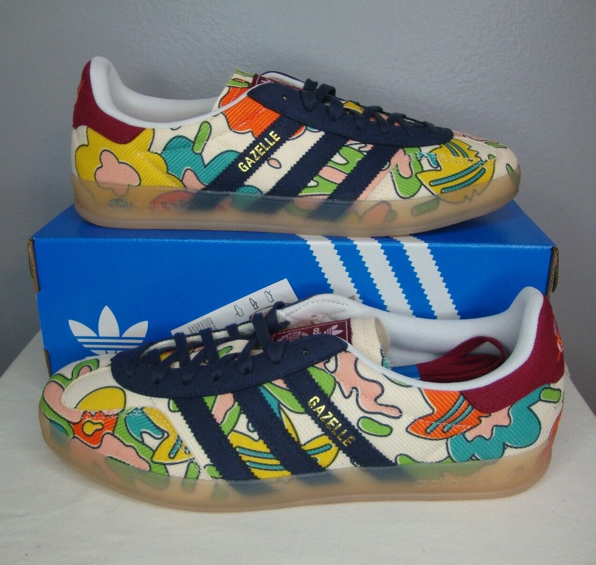 Adidas gazelle indoor trainers top