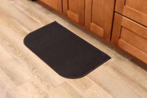 D-Shape Kitchen Throw Area Rug - 18x30 Non-Skid Latex Backing - Color Options - Picture 16 of 34