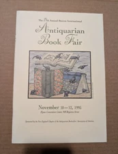 EDWARD GOREY illus 19th Annual Boston International Antiquarian Book Fair 1995