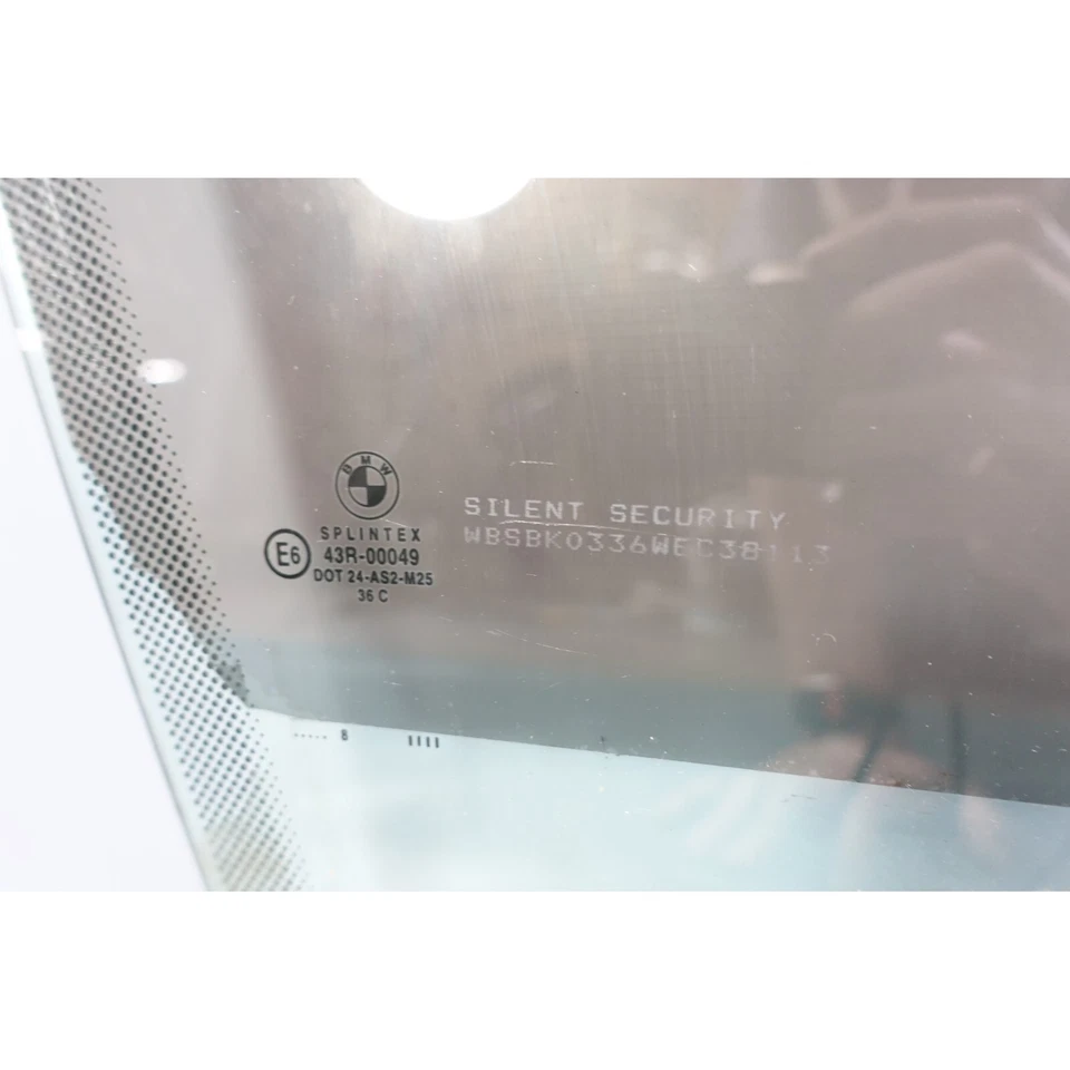 BMW E36 95-99 2 puertas ventana delantera derecha vidrio cupé convertible OEM dañado Foto 3 de 3