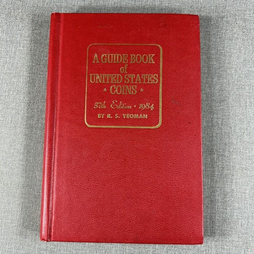 1984 Guide Book of United States Coins 37th Edition Red Book Yeoman