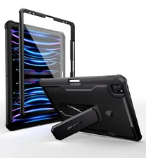 Dexnor Case for iPad Pro 12.9 Inch 6th/5th/4th Generation, Heavy Duty Shockproof