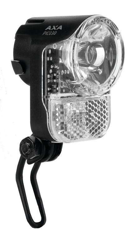 Axa Pico 30E Switch 6V-42V LED Scheinwerfer E Bike mit An Aus Schalter NEU - Bild 1 von 1