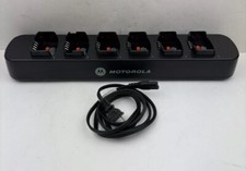 Motorola Multi Unit Charging Station 6 Bay Model CU30-E6116-000F