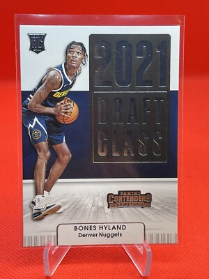 BONES HYLAND 2021-22 PANINI CONTENDERS 2021 DRAFT CLASS #26 ROOKIE