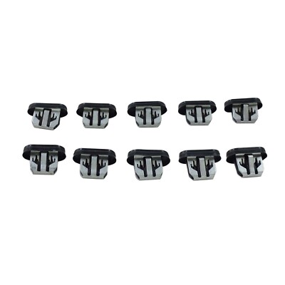 Lower Rocker Clips 10PC Side Skirt Moulding Lower Rocker Cover Clips Retainer for Tesla ...