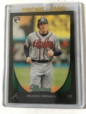FREDDIE FREEMAN 2011 BOWMAN ROOKIE CARD #205