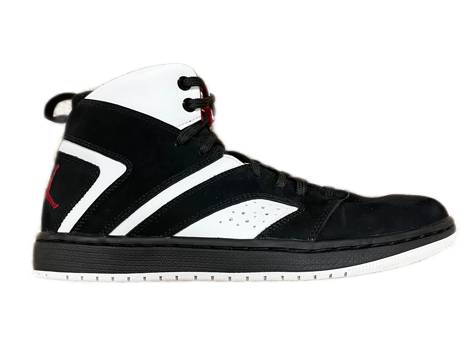 Nike Jordan Flight Legend OffCourt Shoe Black/Gym Re… Gem