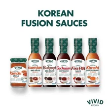 VIVID KITCHEN | Korean Fusion Sauces | Authentic Korean Marinade & Dipping Sauce