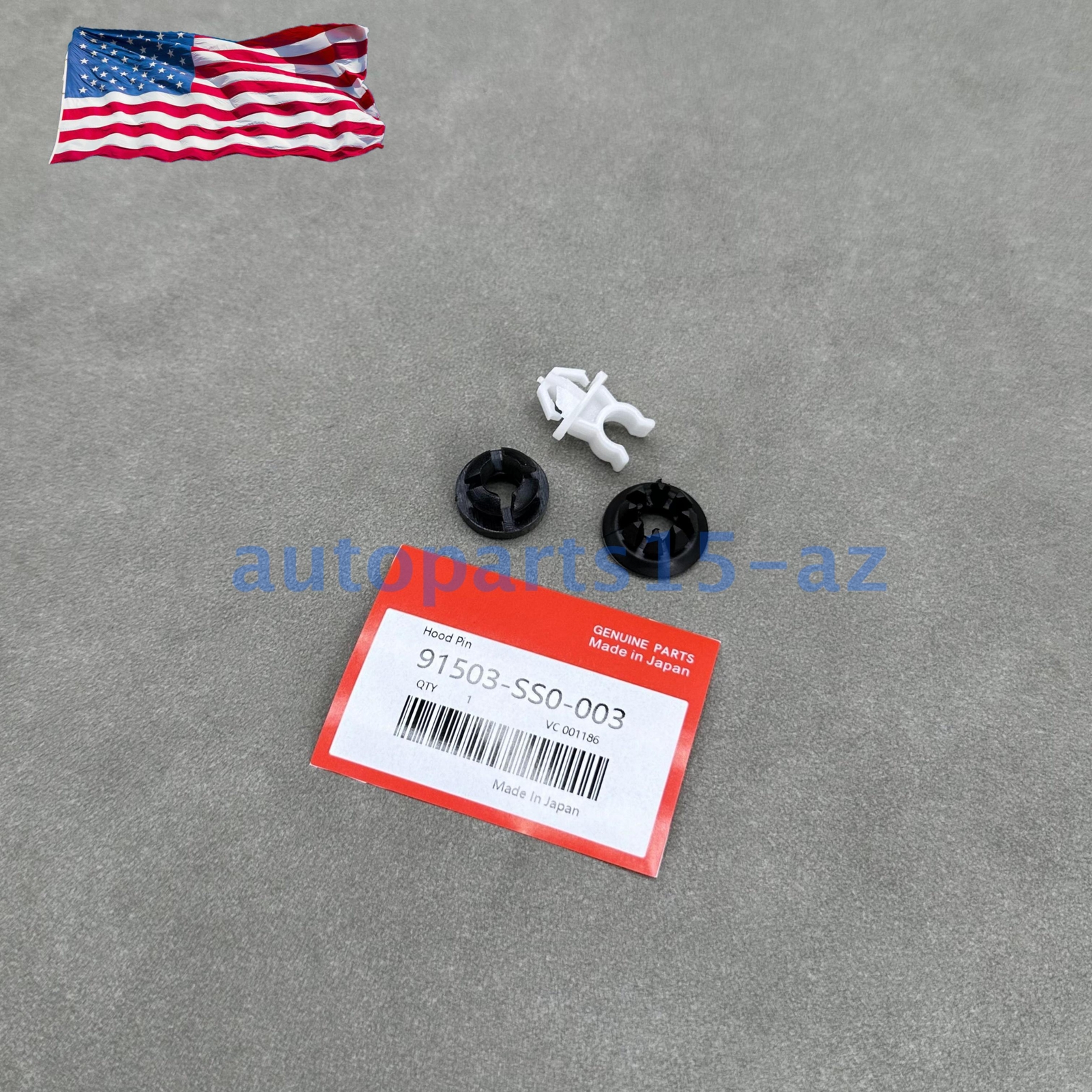 OEM! 3pcs Car Hood Support Prop Rod Holder Clip For Honda Accord Odyssey Prelude