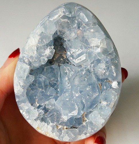 HOT 256 G Natural Uruguayan Bluestone Crystal Specimen YT04 - Picture 3 of 12