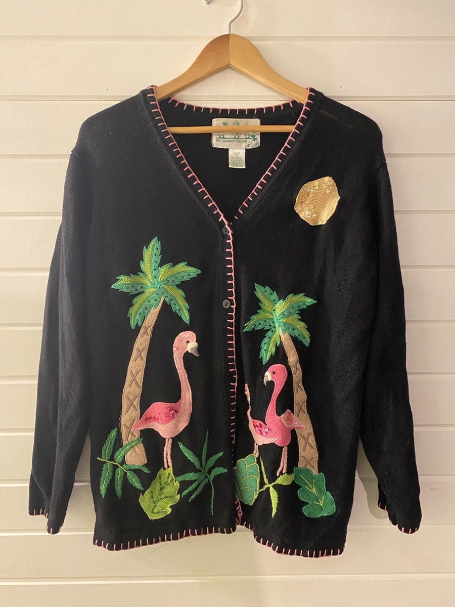 Flamingo cardigan deals