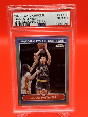 2023 JuJu Watkins Rookie Topps Chrome McDonald's All American
