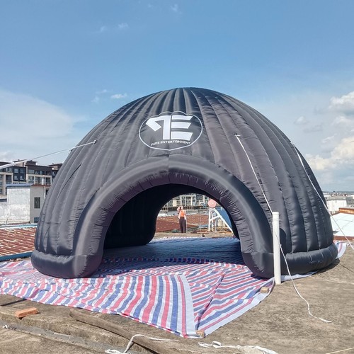 26.2ft Inflatable Dome Tent Igloo Disco DJ Booth Party Pavilion Tent Bar House - 第 12/24 張圖片