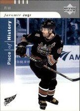 2002-03 UD Piece of History #90 Jaromir Jagr  Capitals
