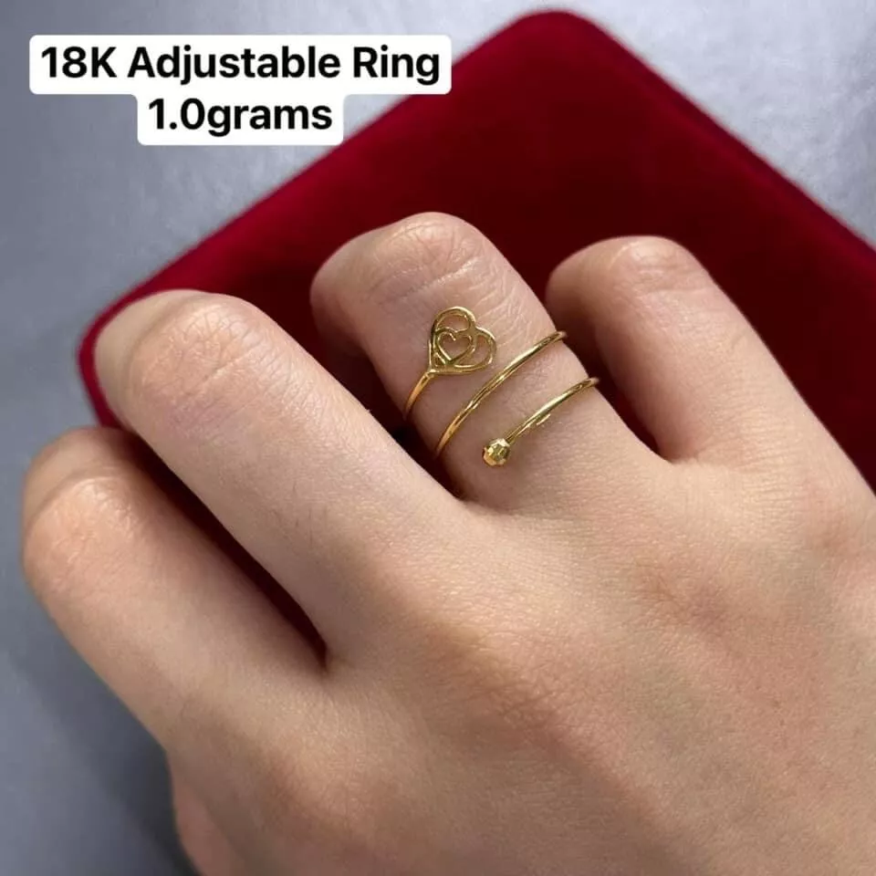 Saudi gold ring best sale 18k