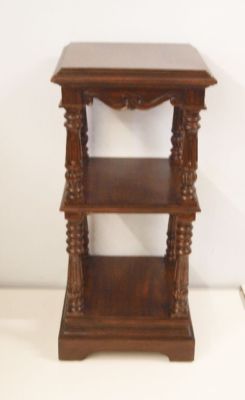 Design Toscano Die Lord Pimlicoe-Etagere, AF8081 Beistelltisch, Nebentisch W154