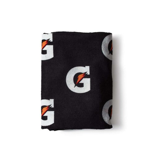 Gatorade Premium Bi-Color Sideline Towel Small, White - Picture 3 of 8