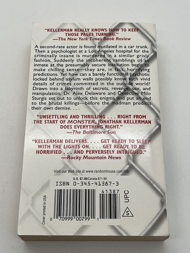 Monster, Jonathan Kellermen, Taschenbuch Buch - KOSTENLOSER VERSAND - Bild 2 von 3