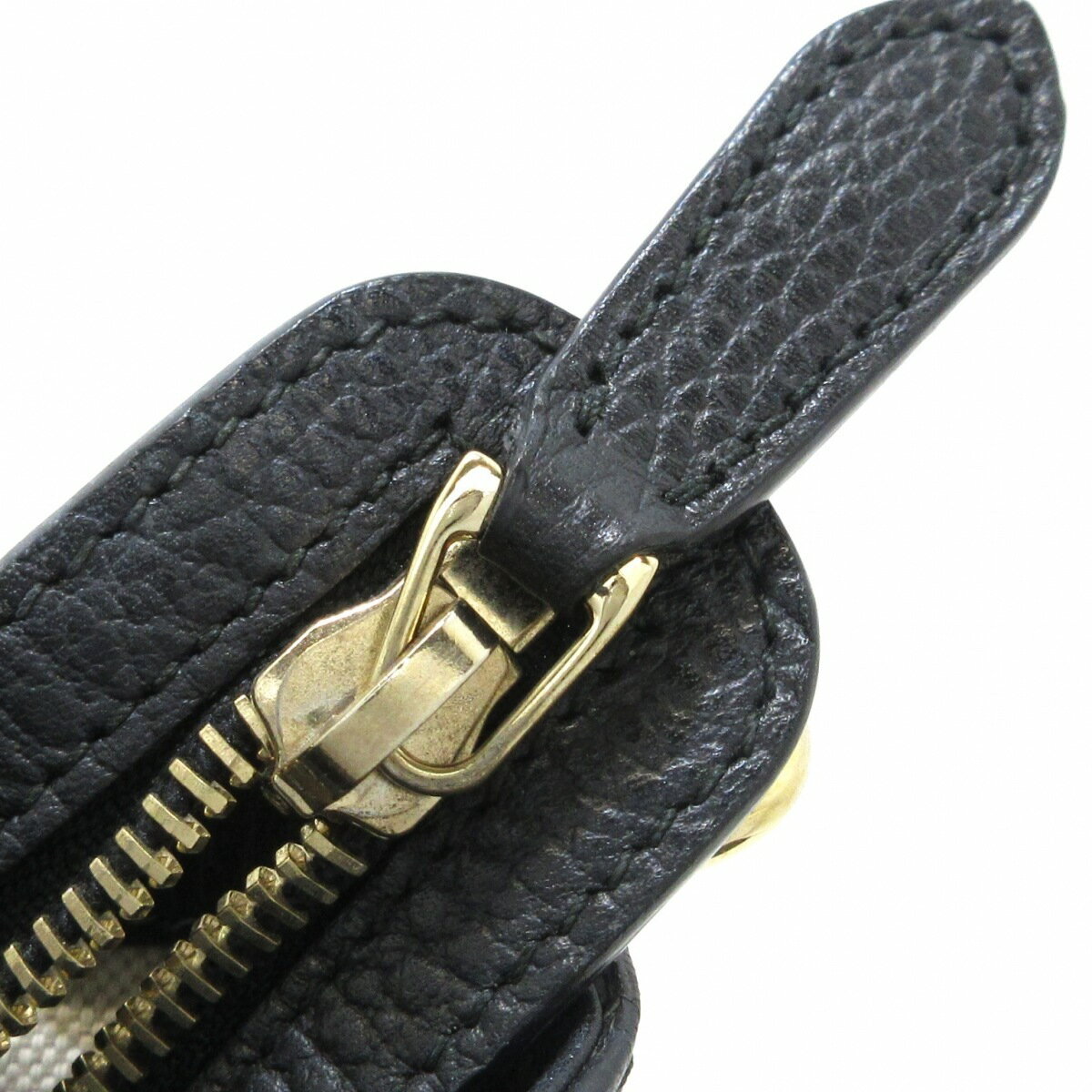 GUCCI Swing Mini Handbag Black Leather fedex shipping… Gem