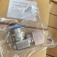 10pin SM10-AP10S-M-C For Mitsubishi Servo Motor Side Encoder Connector Elbow