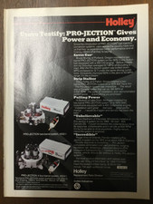 Aw 2554 Advertisement 1991 Holley Users Testify Pro Jection Gives Power 1 Page