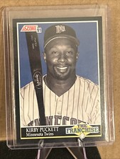 1991 Kirby Puckett Score The Franchise Baseball Card # 855 Minnesota Twins MINT