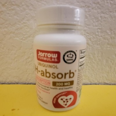 Jarrow Formulas Ubiquinol QH-absorb 200mg 30 Softgels Hearth & Energy Support