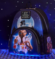EXCLUSIVE Loungefly E.T. the Extra-Terrestrial 40th Anniversary Backpack -RARE