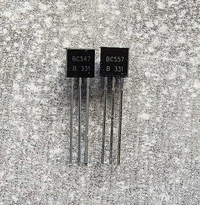 BC547B NPN, BC557B PNP Transistor TO-92 Menge Wählbar 1-15 Stück