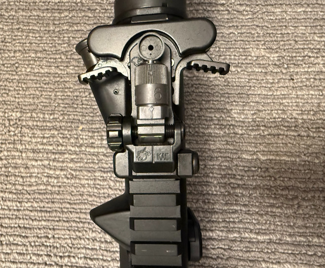 Knights Armament sight set NOT USMC