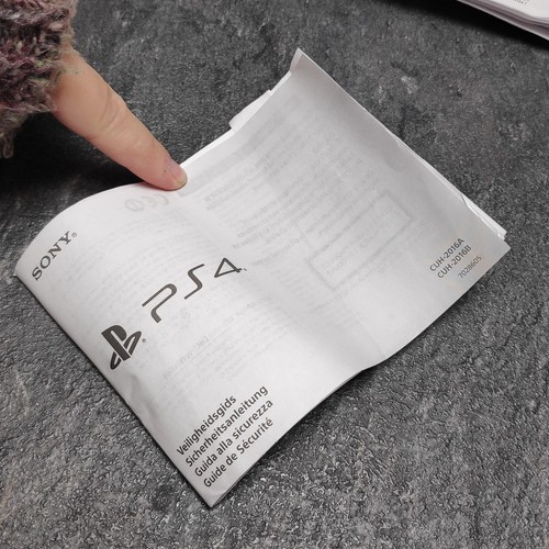 Sony Playstation 4 500GB Karton Leer Leerkarton • Nur Karton  Originalverpackung - Bild 18 von 21