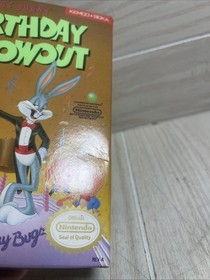 The Bugs Bunny Birthday Blowout NES Nintendo Good Condition! No Manual