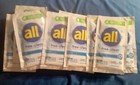 Lot of 12 All Free and Clear Laundry Detergent 1.78 oz Travel Size Single Load