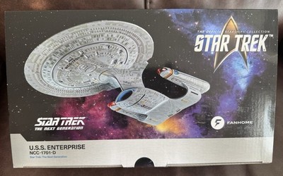 Fanhome XL Star Trek USS Enterprise D NCC-1701-D Starship Sealed IN HAND