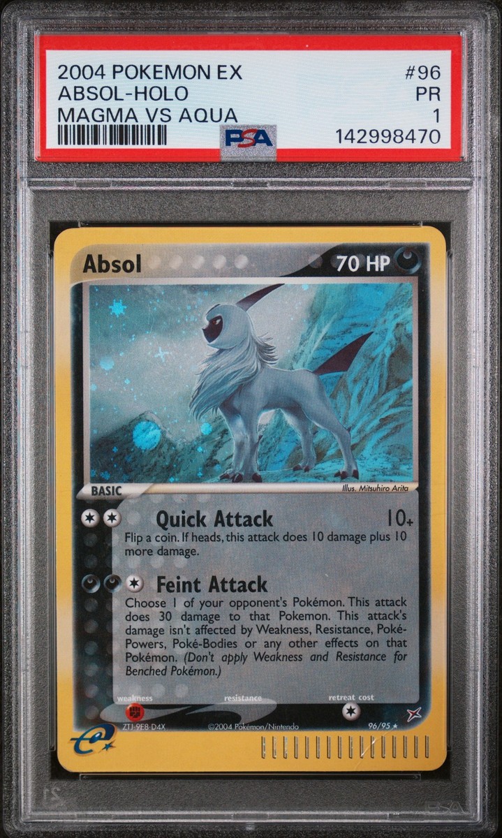 Absol 96/95 Team Magma vs Team Aqua Holo for sale online | eBay