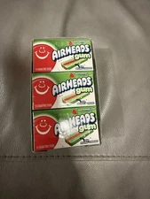 AirHeads Sugar Free Watermelon Gum Pack of 12 With Self Box