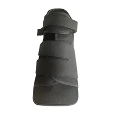 Black Post Surgical Walking Boot Cast Shoe Adjustable Straps Orthopedic Aid M