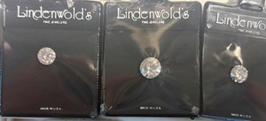 Lindenwold's Fine Jewelers Loose Cubic Zirconia Gem Stones, Lot of 3 USA Made