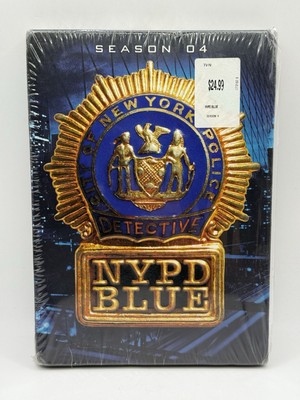 NYPD Blue - Season 4 (DVD, 2009, 4-Disc Set) NEW IN SHRINK Free Shipping READ