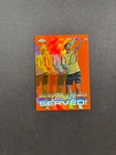 2024 Topps Chrome Tennis Carlos Alcaraz Served Orange Refractor 21/25 BJMY