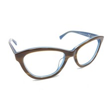 Maui Jim Canna MJ 769-03T Brown Blue Cat Eye Sunglasses Frames 54-18 135 Japan