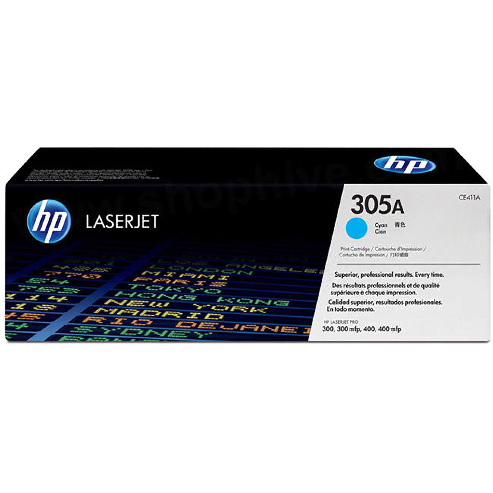 Original HP 305A Cyan Toner Cartridge (CE411A)