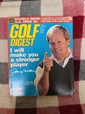 Golf Digest Mag. June 1994 DOUBLE ISSUE U.S.OPEN '94 Nick Faldo, Johnny Miller